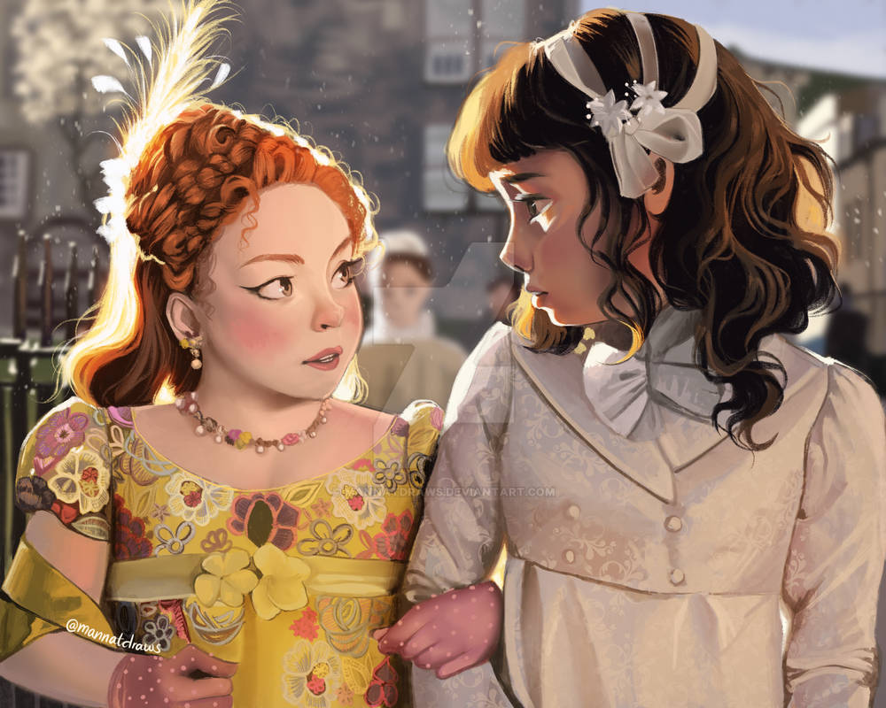 Penelope and Eloise by mannatdraws on DeviantArt