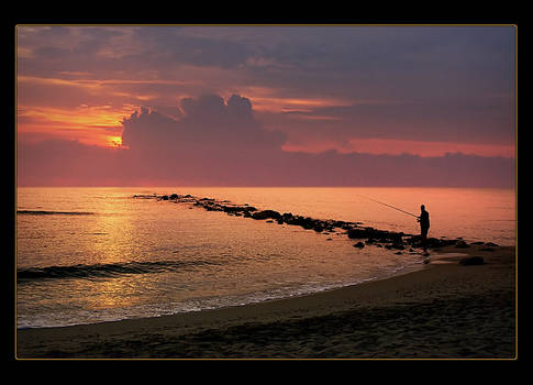Fisherman at Sunrise