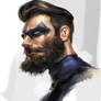 Nightwing beard