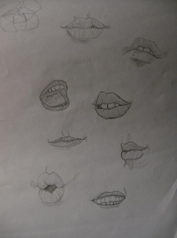 Lips Practice Lip Practice by irianholli on DeviantArt