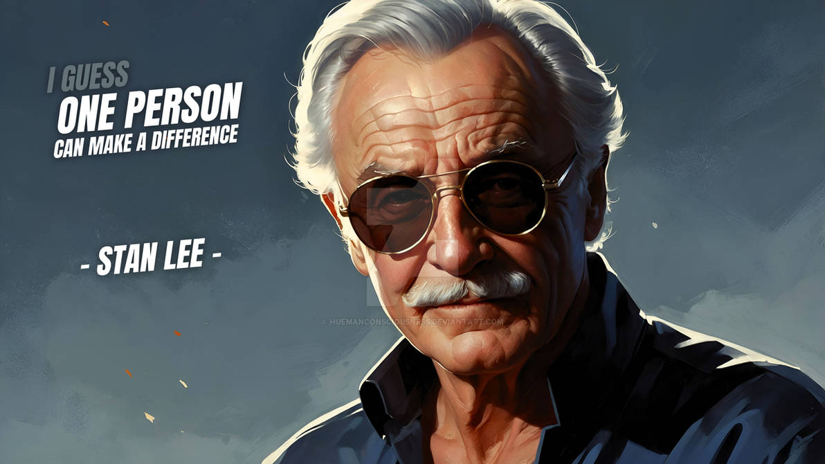 Stan Lee Wallpaper 4k by HueManConsciousness on DeviantArt