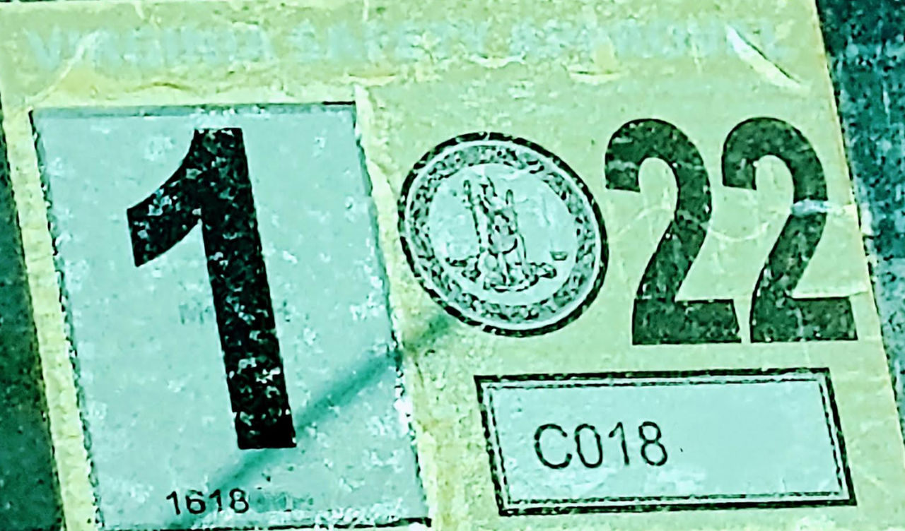 Virginia January 2022 Inspection Sticker. by 96Frosty on DeviantArt