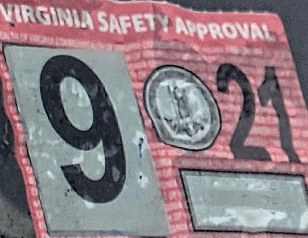 Virginia 2021 Inspection Stickers. by 96Frosty on DeviantArt
