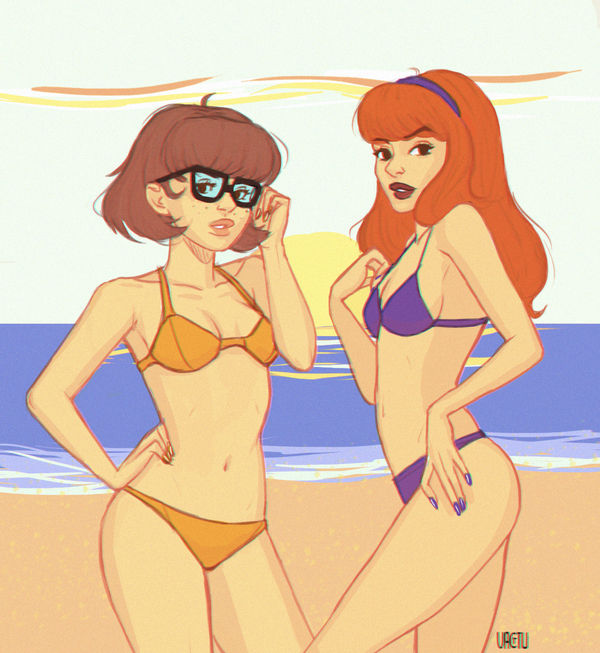 Velma and Daphne (Speedpaint in description)