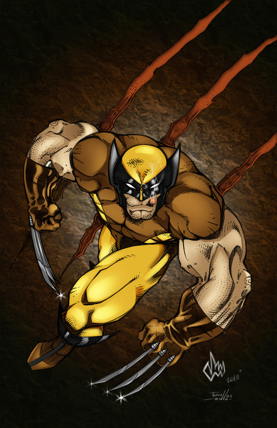 Wolverine Basic Classic Wolverine by TorruellasArts on DeviantArt