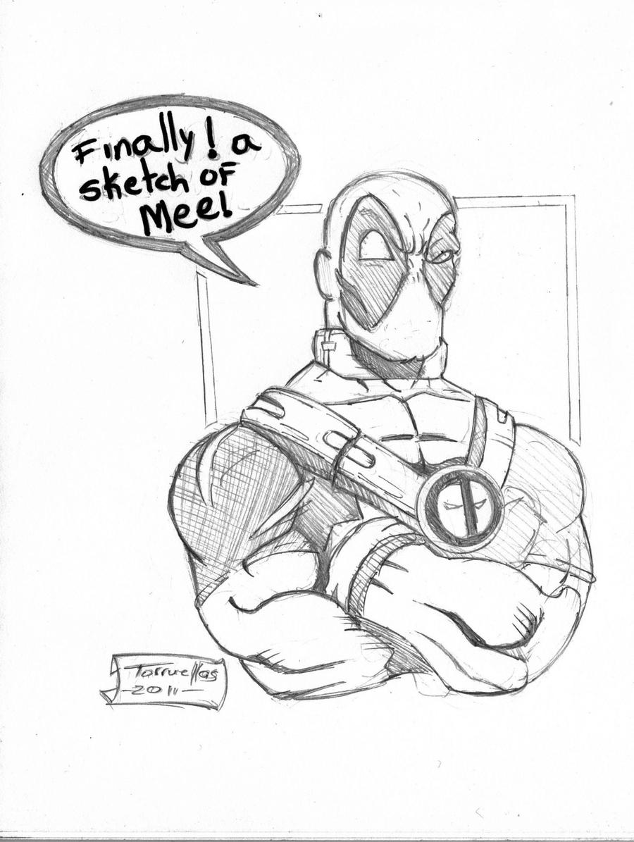 Deadpool sketch