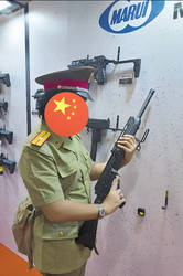 Chinese PLA Officer Visiting Marui