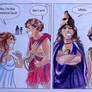 Greek Gods Comic Strip 1 : Apollo and Aphrodite