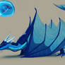 Blue Agate Dragon