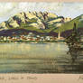 Lecco Lago di Como  -  plein-air (1h)