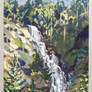 Cascada Da Pisch - pleinair