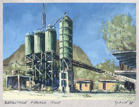 Betontoce Feriolo It - plein air