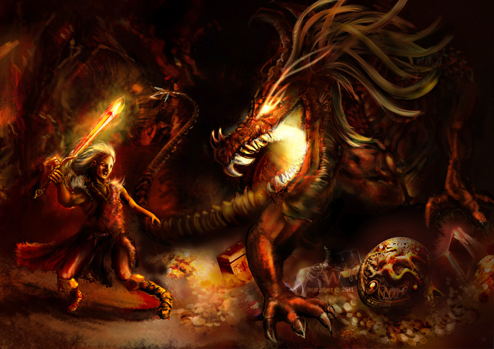 Sigurd vs Fafnir