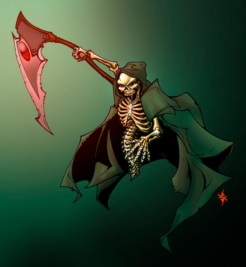 Grim Reaper Fan Art. 