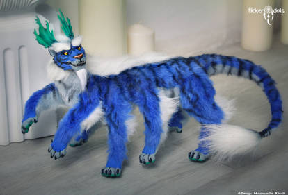 Blue tiger-dragon Koriu