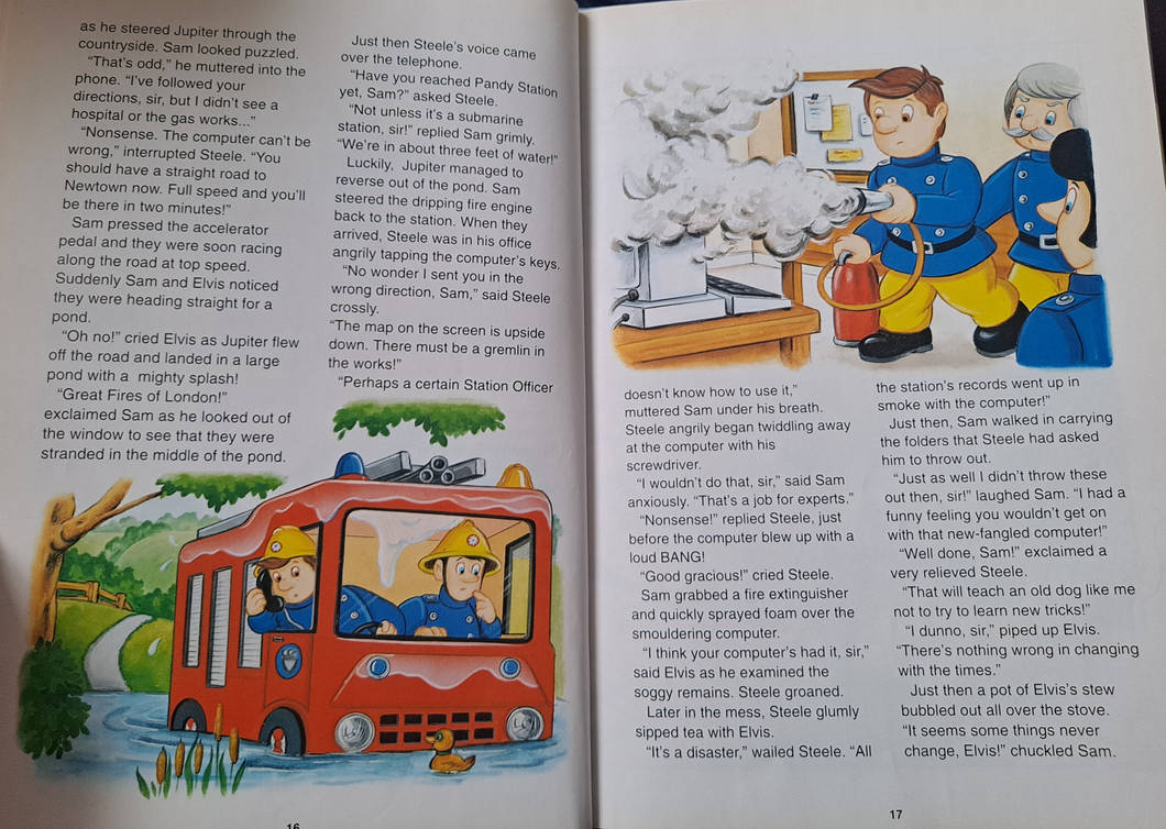 Computer Stories 1997 annual story (computer chaos) P2 by harveyrivers2006 on DeviantArt