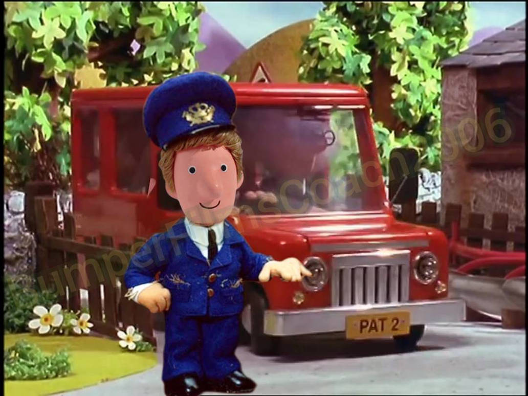 Random Postman Pat Head Cannon by BumperFilmsCoach2006 on DeviantArt