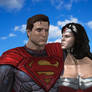 injustice gods among us superman and wonder woman