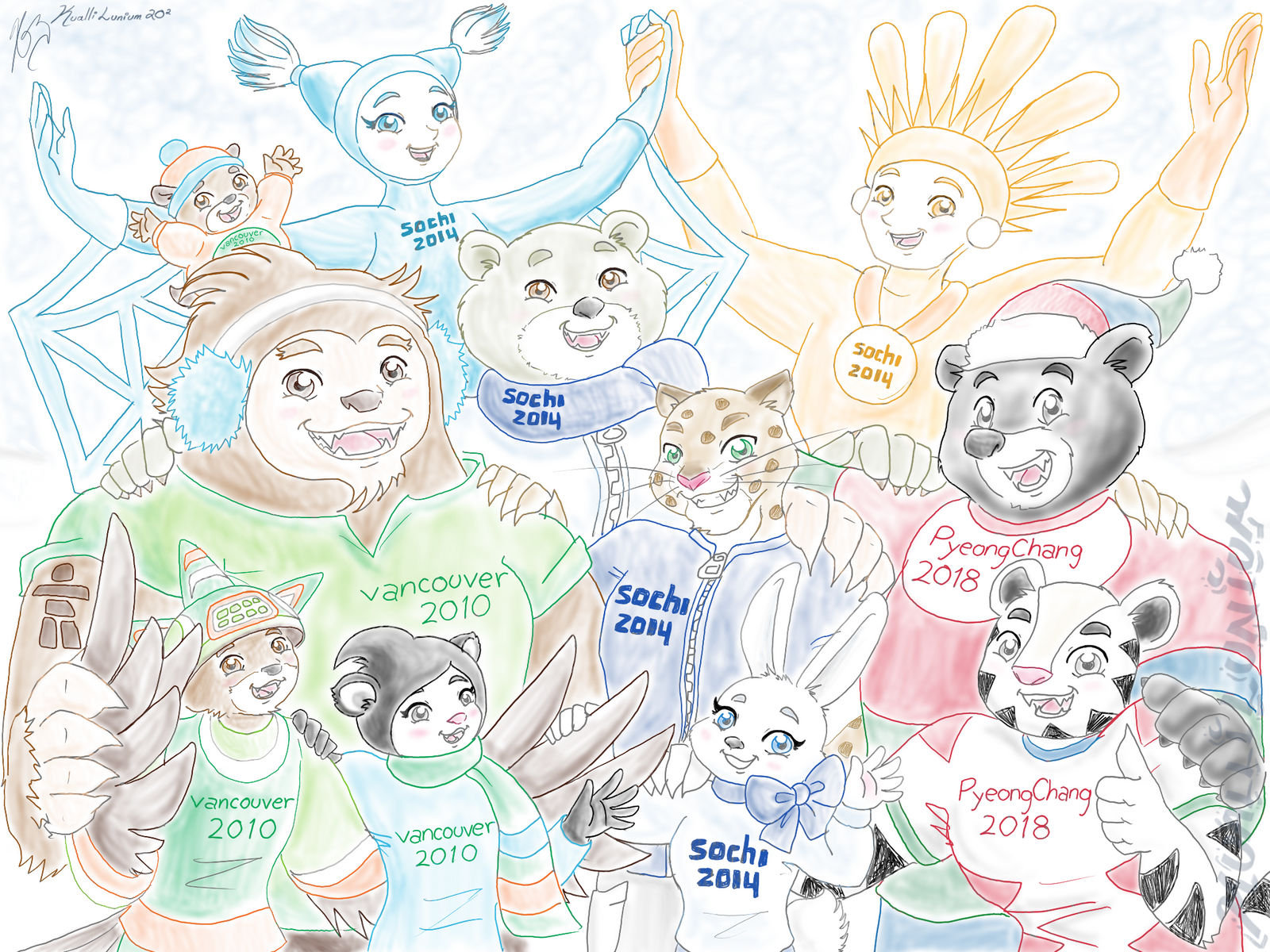 Winter Olympics Mascot 2025