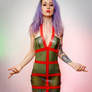 Mademoiselle Ilo - Hana latex dress - Model Anna D