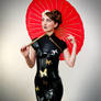 Mademoiselle Ilo - Madame Butterfly latex dress - 