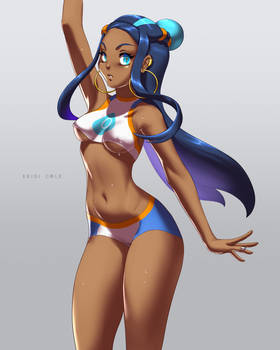 Nessa from Pokemon Sword and Shield