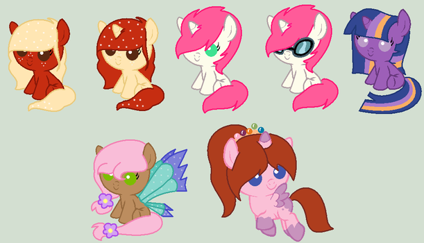 Custom Ponies For Lia-Cox