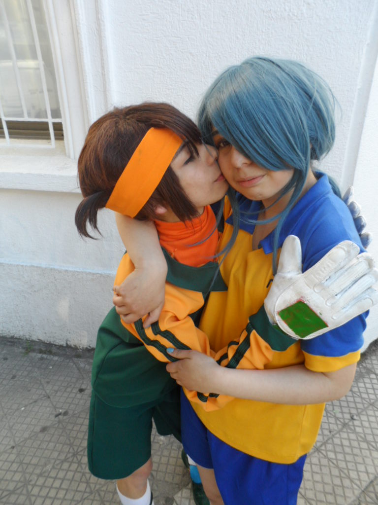 Endou x Kazemaru - Inazuma Eleven cosplay