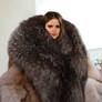 Emma In oversized fur