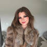 Brooke monk in fur