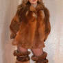 Sabrina in fur