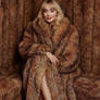 Sabrina met gala fur