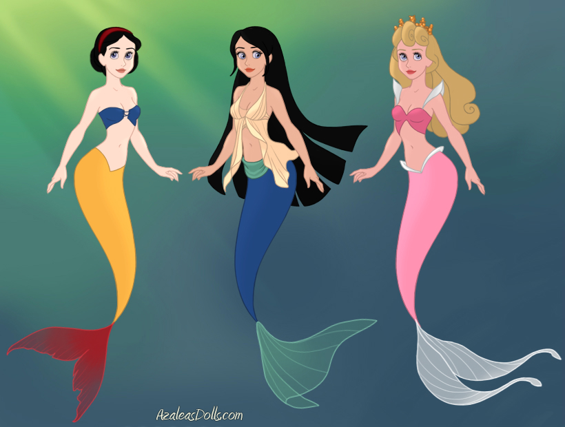 AzaleasDolls SnowQueenScene - Disney Princesses 1 by CheshireScalliArt on  DeviantArt