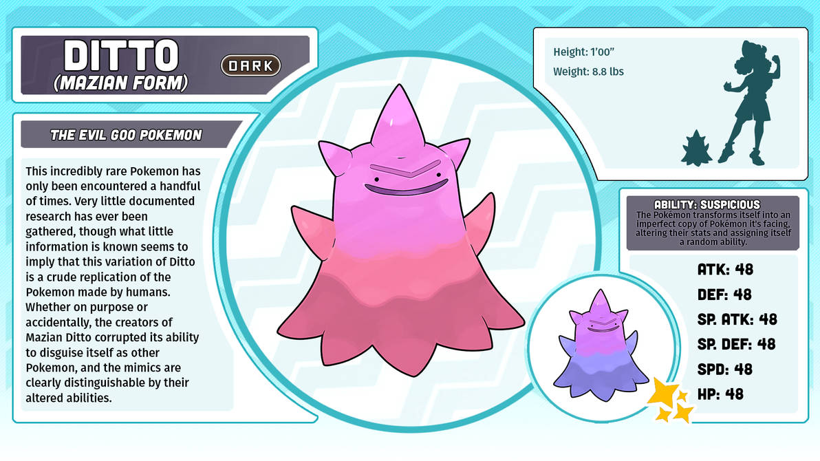 Mega Ditto. FAKEMON. >> Banned and it doesn't even exist