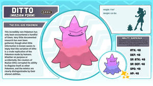 Mazian Ditto Pokedex