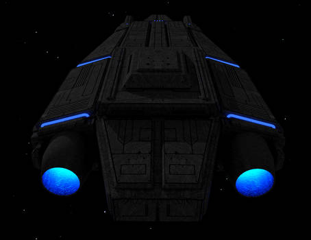 Space fighter Ictus (Blender)