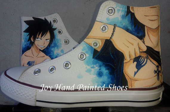 Fairy Tail Anime Converse by ajdv on DeviantArt