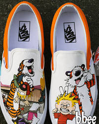 Calvin and Hobbes Vans