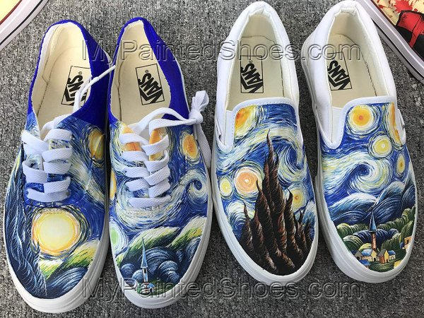 The Starry Night Vans by ajdv on DeviantArt