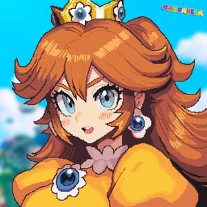 Princess Daisy - Pixel Art