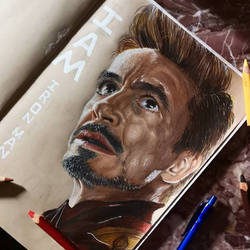 I am Iron Man - Drawing
