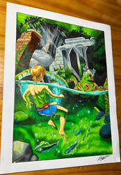 Legends Of Zelda BOTW Copic Illustration 