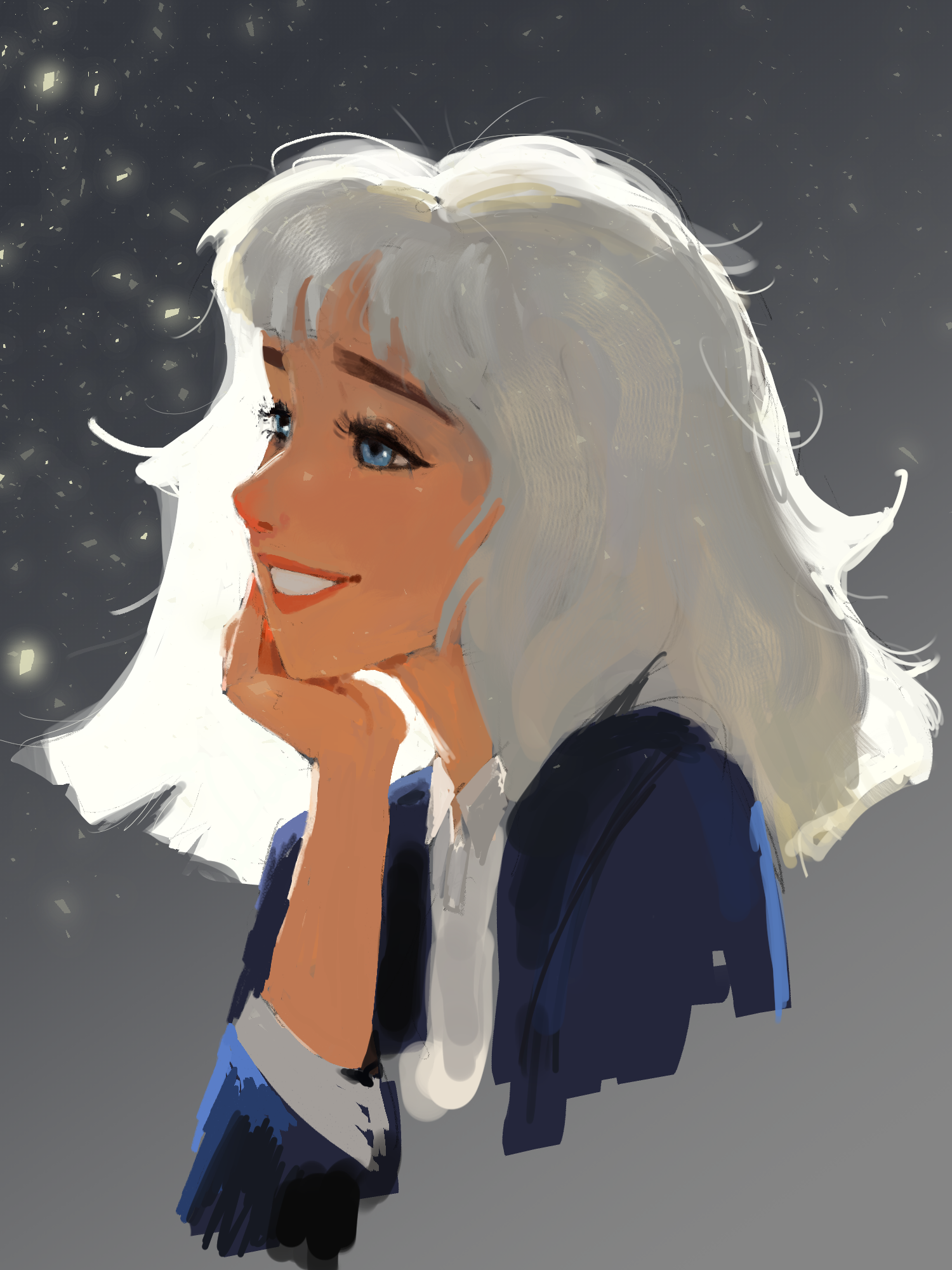 Portrait study of another samdoesarts original by geekindenial on ...