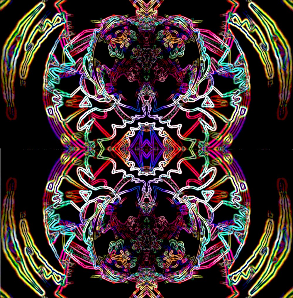 Psychedelic Electric Patterns