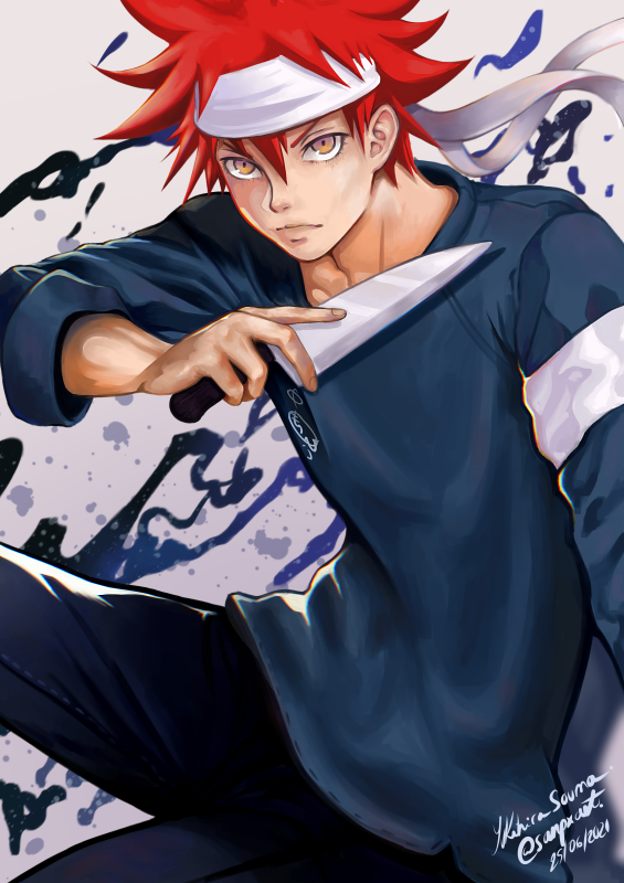 Soma Yukihira ~ Shokugeki no Soma #1 by Nalyth on DeviantArt