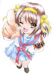 Haruhi Suzumiya by RuruCreations