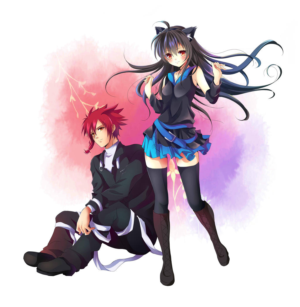 Commission: Ryu and Ayame