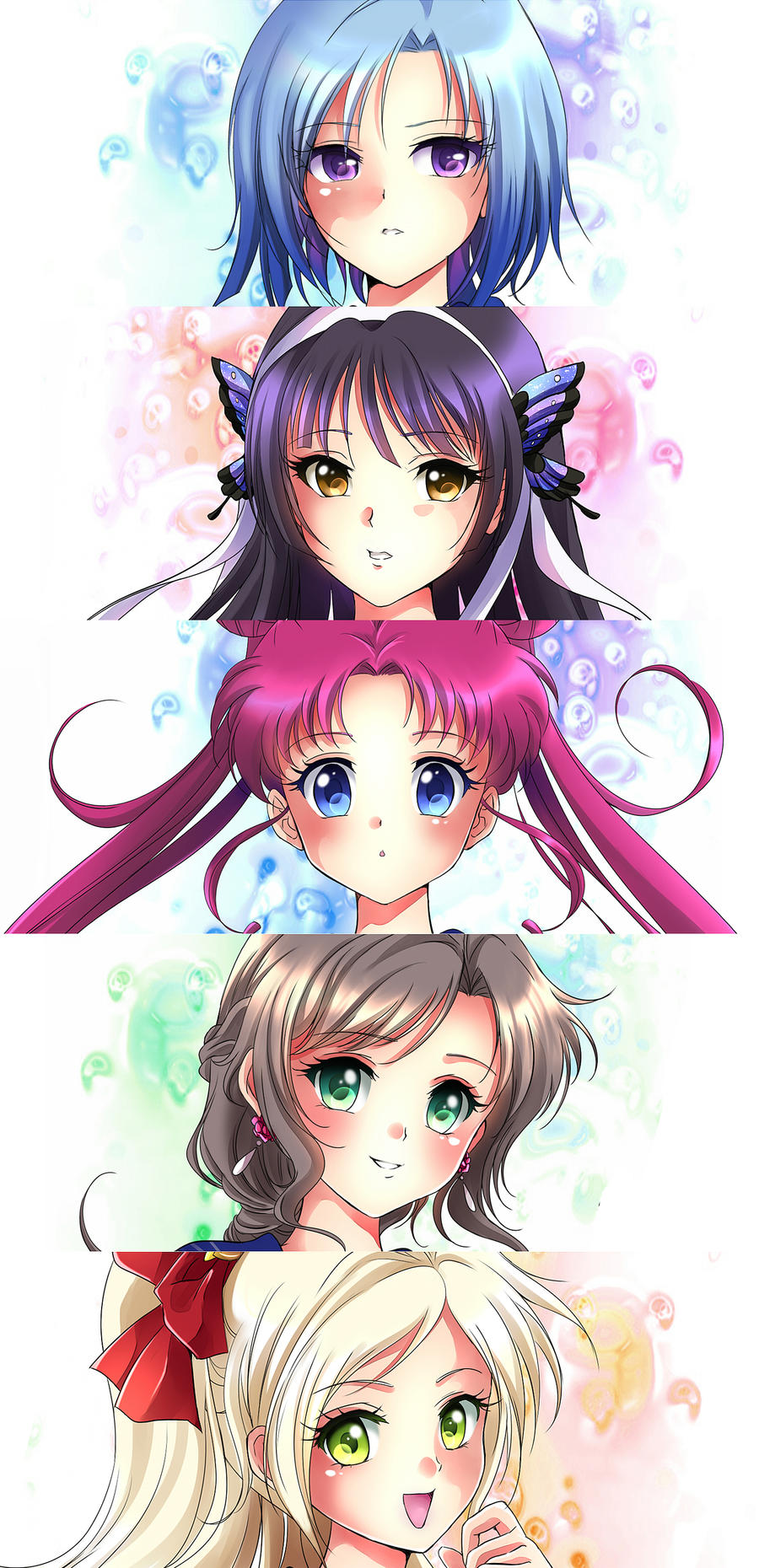 Sailor Moon Next Generation Headshots