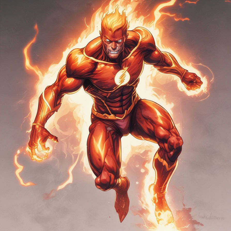 Flash Getting Fired The Flash. Burning up. by RareMediums on DeviantArt
