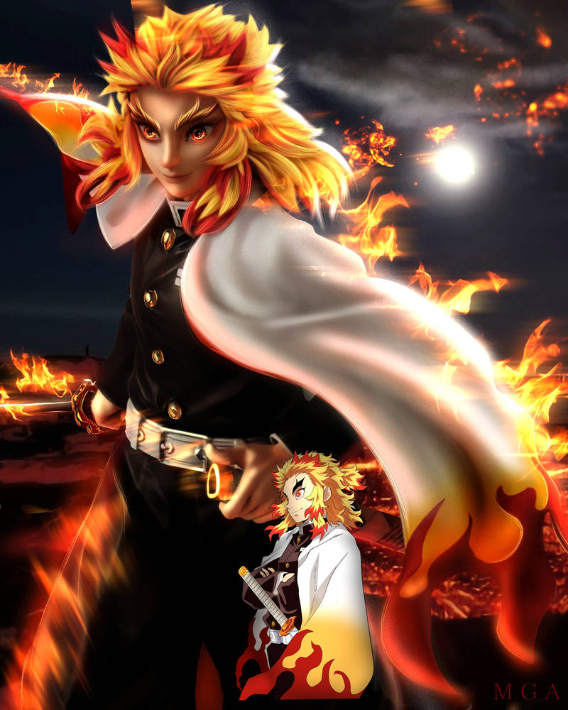 Rengoku by Mysteryghostartistt on DeviantArt